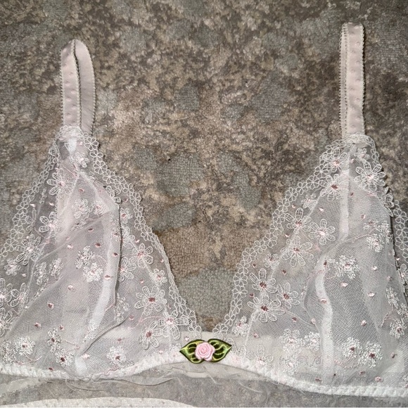 For Love & Lemons Lace Floral Bralette - Picture 4 of 7